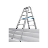 Krause Stabilo 2x5 két oldalon járható álló létra hosszabbítható szárakkal Krause Stabilo 2x5 két oldalon járható álló létra hosszabbítható szárakkal