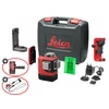 Lino L6G-1 3x360 Zöld vonallézer (koffer + Li-ion + töltő + TWIST250 + UAL130 + céltábla) + ajándék leesésgátlóval + Leica RGR200 jelfogó