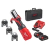 Milwaukee M18BLHPT-202C akkus csőprés Standard | 18 V | 0 - 110 mm | 32 kN | Szénkefementes | 2 x 2 Ah akku + töltő | Kofferben