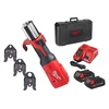 Milwaukee M18BLHPT-202C TH-SET akkus csőprés Standard | 18 V | 0 - 108 mm | 32 kN | Szénkefementes | 2 x 2 Ah akku + töltő | Kofferben