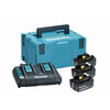 Makita BL1830B 3,0 Ah akkumulátor (3db) + DC18RD töltő + Makpac szett Makita