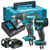 Makita DLX2127JX5 akkus szett Makita DLX2127JX5