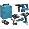 Makita DLX3119TJ gépcsomag Makita DLX3119TJ gépcsomag