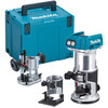 Makita DRT50ZJX2 kombinált marógép akku és töltő nélkül Makita DRT50ZJX2