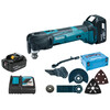 Makita DTM51RTJX4 akkus multifunkciós gép rezgő 18 V | 6000 - 200001/min | 3,2 ° | Szénkefés | 2 x 5 Ah akku + töltő | MakPac-ban Makita DTM51RTJX4 akkus multifunkciós gép rezgő 18 V | 6000 - 200001/min | 3,2 ° | Szénkefés | 2 x 5 Ah akku + töltő | MakPac-ban