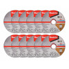 Makita T2 125 x 22,23 x 1 mm vágókorong 12 db Makita T2 125 x 22,23 x 1 mm vágókorong 12 db