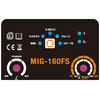 Mastroweld MIG-160 FS fogyóelektródás védőgázas inverteres hegesztő Mastroweld MIG-160 FS fogyóelektródás védőgázas inverteres hegesztő