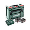 Metabo Basic-Set 2 x 4.0 Ah + ML akkumulátor és töltő szett