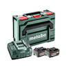 Metabo Basic-Set 2 x 5.2 Ah + Metaloc akkumulátor és töltő szett Metabo Basic-Set 2 x 5.2 Ah + Metaloc akkumulátor és töltő szett