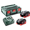 Metabo Basic-Set 2 x LiHD 8,0 Ah + Metaloc akkumulátor és töltő szett Metabo Basic-Set 2 x LiHD 8,0 Ah + Metaloc akkumulátor és töltő szett