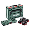 Metabo Basic-Set 4x LiHD 10Ah +ASC 145 DUO +mB akkumulátor és töltő szett Metabo Basic-Set 4x LiHD 10Ah +ASC 145 DUO +mB akkumulátor és töltő szett
