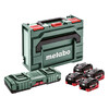 Metabo Basic-Set 4x LiHD 5.5Ah ASC 145 DUO + Metaloc akkumulátor és töltő szett
