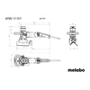 Metabo KFMV 17-15 F elektromos kézi fémipari élmaró