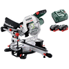 Metabo KGS 18 LTX BL 216 akkus gérvágó 18 V | Fűrészlap 216 mm x 30 mm | Vágás max. 70 x 305 mm | Szénkefementes | 2 x 8 Ah akku + töltő Metabo KGS 18 LTX BL 216 akkus gérvágó 18 V | Fűrészlap 216 mm x 30 mm | Vágás max. 70 x 305 mm | Szénkefementes | 2 x 8 Ah akku + töltő