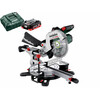 Metabo KGS 18 LTX BL 254 akkus gérvágó 18 V | Fűrészlap 254 mm x 30 mm | Vágás max. 92 x 305 mm | Szénkefementes | 1 x 4 Ah akku + töltő Metabo KGS 18 LTX BL 254 akkus gérvágó 18 V | Fűrészlap 254 mm x 30 mm | Vágás max. 92 x 305 mm | Szénkefementes | 1 x 4 Ah akku + töltő