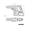 Metabo KH 18 LTX BL 28 Q akkus fúrókalapács (akku és töltő nélkül) Metabo KH 18 LTX BL 28 Q akkus fúrókalapács (akku és töltő nélkül)