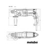 Metabo KHE 2845 elektromos fúrókalapács Metabo KHE 2845 elektromos fúrókalapács