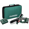 Metabo MS 18 LTX 15 akkus láncfűrész (1x 2,0Ah, SC 30 töltő, vászontáska)