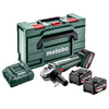 Metabo W 18 L 9-125 Quick 3 x 4Ah akkus sarokcsiszoló metaBOX-ban Metabo W 18 L 9-125 Quick 3 x 4Ah akkus sarokcsiszoló metaBOX-ban