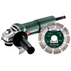 Metabo W 750-125 Set elektromos sarokcsiszoló gyémánt vágótárcsával Metabo W 750-125 Set elektromos sarokcsiszoló gyémánt vágótárcsával