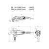Metabo WE 24-230 MVT Quick elektromos sarokcsiszoló Metabo WE 24-230 MVT Quick elektromos sarokcsiszoló