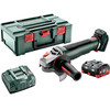 Metabo WPB 18 LT BL 11-125 Quick 2 x 5,5Ah akkus sarokcsiszoló metaBOX-ban Metabo WPB 18 LT BL 11-125 Quick 2 x 5,5Ah akkus sarokcsiszoló metaBOX-ban
