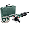 Metabo WQ 1100-125 Set elektromos sarokcsiszoló kofferben Metabo WQ 1100-125 Set elektromos sarokcsiszoló kofferben