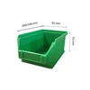 Ztrust MH-5 nyitott tárolódoboz zöld