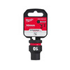 Milwaukee 1/2 inch 10 mm gépi dugókulcs Milwaukee 1/2 inch 10 mm gépi dugókulcs