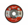 Milwaukee 115X1 mm-es SC41 PRO+ egyenes vágókorong fémhez 200 db Milwaukee 115X1 mm-es SC41 PRO+ egyenes vágókorong fémhez 200 db