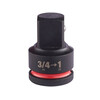 Milwaukee 3/4 inch - 1 inch gépi dugókulcs adapter Milwaukee 3/4 inch - 1 inch gépi dugókulcs adapter