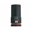 Milwaukee 3/4 inch 26 mm gépi dugókulcs Milwaukee 3/4 inch 26 mm gépi dugókulcs