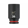Milwaukee 3/4 inch 36 mm gépi dugókulcs Milwaukee 3/4 inch 36 mm gépi dugókulcs