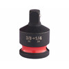 Milwaukee 3/8 inch - 1/4 inch gépi dugókulcs adapter Milwaukee 3/8 inch - 1/4 inch gépi dugókulcs adapter