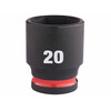 Milwaukee 3/8 inch 20 mm gépi dugókulcs Milwaukee 3/8 inch 20 mm gépi dugókulcs