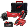 Milwaukee HD18 AG-125-402C sarokcsiszoló Milwaukee HD18 AG-125-402C