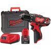 Milwaukee M12 BDD-201C akkus fúrócsavarozó