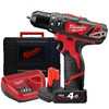 Milwaukee M12 BPD-402C ütvefúró-csavarbehajtó Milwaukee M12 BPD-402C