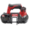 Milwaukee M12 BS-0 akkus kézi szalagfűrész 12 V | Fűrészszalag 686 mm x 13 mm x 0,5 mm | Szénkefés | Akku és töltő nélkül | Kartondobozban Milwaukee M12 BS-0 akkus kézi szalagfűrész 12 V | Fűrészszalag 686 mm x 13 mm x 0,5 mm | Szénkefés | Akku és töltő nélkül | Kartondobozban
