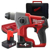 Milwaukee M12 CH-402C fúrókalapács Milwaukee M12 CH-402C
