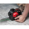 Milwaukee M123PLKIT-401P Zöld vonallézer Hatósugár jelfogóval: 0 - 100 m | 1 x 4 Ah akku + töltő | Packout kofferben Milwaukee M123PLKIT-401P Zöld vonallézer Hatósugár jelfogóval: 0 - 100 m | 1 x 4 Ah akku + töltő | Packout kofferben