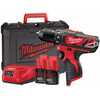 Milwaukee M12BDD-152C akkus fúrócsavarozó tokmányos Milwaukee M12BDD-152C akkus fúrócsavarozó tokmányos