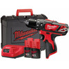 Milwaukee M12BPD-202X akkus ütvefúró-csavarozó Milwaukee M12BPD-202X akkus ütvefúró-csavarozó