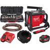 Milwaukee M18 FCSSM-121 akkus duguláselhárító+csőtisztító spirál+spirál tartó+csőtisztító készlet Milwaukee M18 FCSSM-121 akkus duguláselhárító+csőtisztító spirál+spirál tartó+csőtisztító készlet