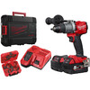 Milwaukee M18 FPD2-502X akkus ütvefúró-csavarozó + BIG HAWG 10 részes körkivágó fűrész készlet