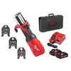 Milwaukee M18 ONEBLHPT-302C V-SET akkus csőprés Standard | 18 V | 0 - 108 mm | 32 kN | Szénkefementes | 2 x 3 Ah akku + töltő | Kofferben