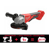 Milwaukee M18BLSAG125XPD-0 akkus sarokcsiszoló 18 V | 125 mm | 11000 RPM | Szénkefementes | Akku és töltõ nélkül | Kartondobozban