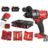 Milwaukee M18FPD3100P-502P akkus ütvefúró-csavarozó 18 V | 158 Nm | 0 - 13 mm | Szénkefementes | 2 x 5 Ah akku + töltő | Heavy Duty kofferben Milwaukee M18FPD3100P-502P akkus ütvefúró-csavarozó 18 V | 158 Nm | 0 - 13 mm | Szénkefementes | 2 x 5 Ah akku + töltő | Heavy Duty kofferben