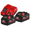 Milwaukee M18HNRG-802 akkumulátor és töltő szett Milwaukee M18HNRG-802 akkumulátor és töltő szett