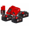Milwaukee M18NRG-503 akkumulátor és töltő szett Milwaukee M18NRG-503 akkumulátor és töltő szett
